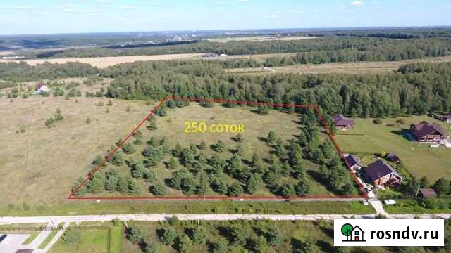 Участок СНТ, ДНП 250 сот. на продажу в Боровске Боровск - изображение 1