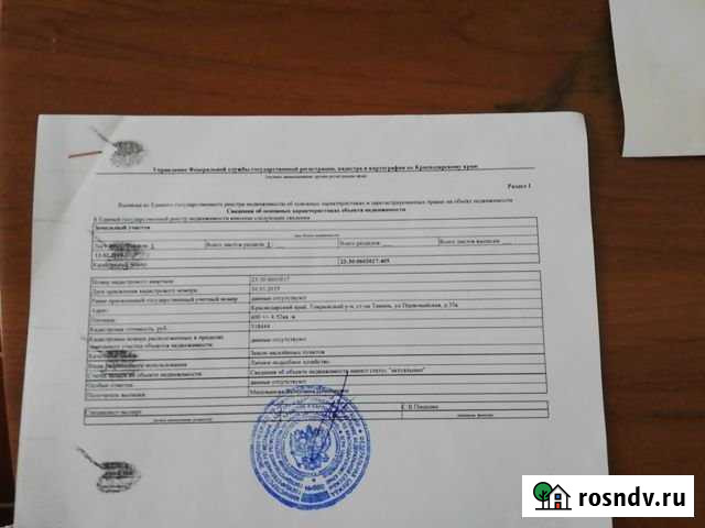 Участок ИЖС 6 сот. на продажу в Тамани Тамань - изображение 1