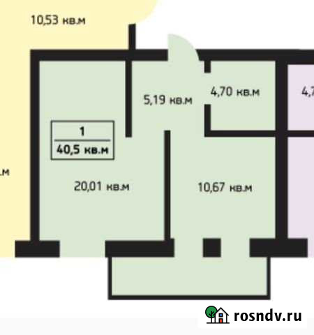 2-комнатная квартира, 40.5 м², 2/12 эт. на продажу в Улан-Удэ Улан-Удэ - изображение 1