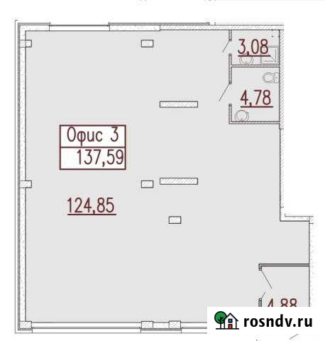 Офисное помещение, 137.6 кв.м. Новороссийск - изображение 1