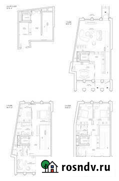 5-комнатная квартира, 315.4 м², 1/1 эт. на продажу в Москве Москва - изображение 1