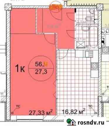Квартира со свободной планировкой, 56 м², 1/6 эт. на продажу в Балашихе Балашиха