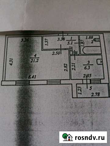 1-комнатная квартира, 36 м², 3/3 эт. на продажу в Нижней Тавде Нижняя Тавда - изображение 1