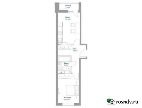 1-комнатная квартира, 38.1 м², 10/17 эт. на продажу в Томилино Томилино