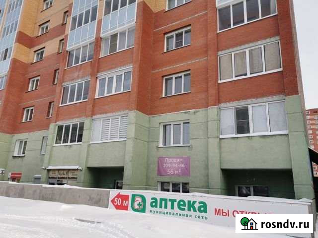 Помещение свободного назначения, 55.6 кв.м. Новосибирск - изображение 1