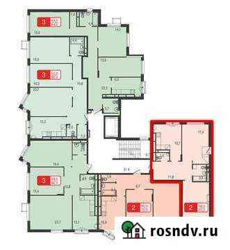 2-комнатная квартира, 75.3 м², 5/5 эт. на продажу в Химках Химки