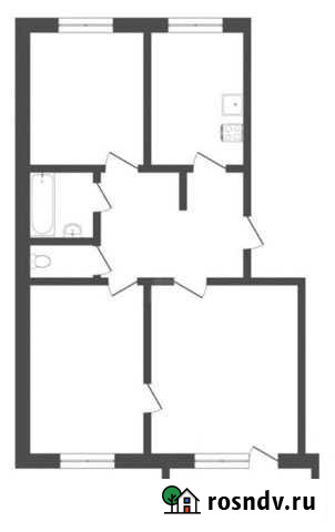 3-комнатная квартира, 57 м², 2/5 эт. на продажу в Томске Томск - изображение 1