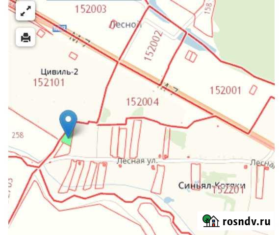 Участок ИЖС 20 сот. на продажу в Цивильске Цивильск - изображение 1