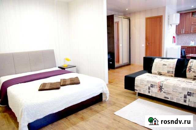 Квартира-студия, 45 м², 2/8 эт. в аренду посуточно в Тамбове Тамбов - изображение 1