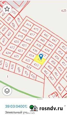 Участок ИЖС 12 сот. на продажу в Гурьевске Калининградской области Гурьевск - изображение 1