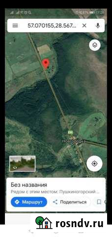 Участок СНТ, ДНП 200 сот. на продажу в Пушкинских Горах Пушкинские Горы - изображение 1