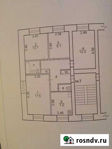 4-комнатная квартира, 73 м², 4/5 эт. на продажу в Нижневартовске Нижневартовск - изображение 1