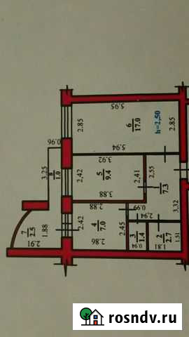 2-комнатная квартира, 48.3 м², 7/9 эт. на продажу в Стерлитамаке Стерлитамак - изображение 1