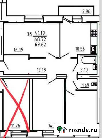 3-комнатная квартира, 65 м², 3/5 эт. в аренду на длительный срок в Октябрьском Республики Башкортостан Октябрьский - изображение 1