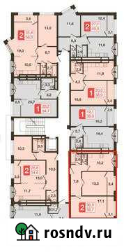 2-комнатная квартира, 68.6 м², 1/5 эт. на продажу в Химках Химки - изображение 1