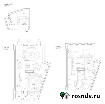 5-комнатная квартира, 233.4 м², 1/1 эт. на продажу в Москве Москва - изображение 1