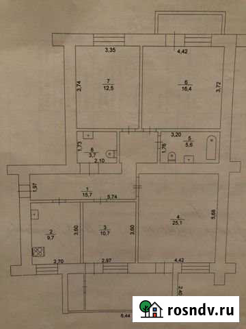 4-комнатная квартира, 100.6 м², 5/5 эт. на продажу в Ижевске Ижевск - изображение 1