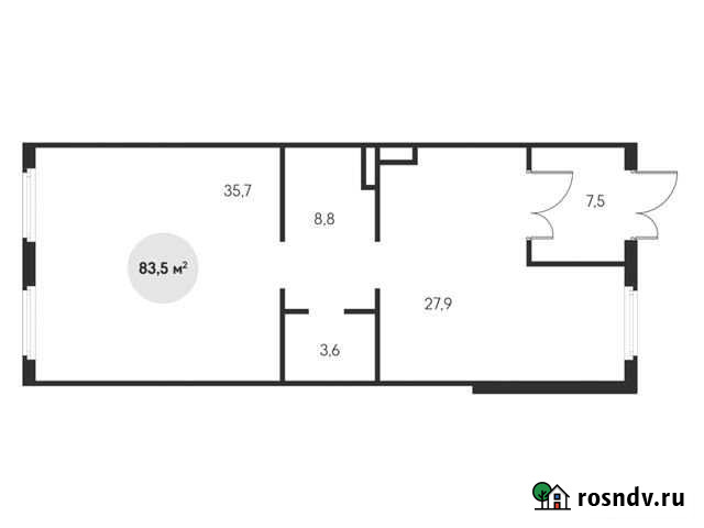 Продам помещение свободного назначения, 83.50 кв.м. Воскресенское - изображение 1