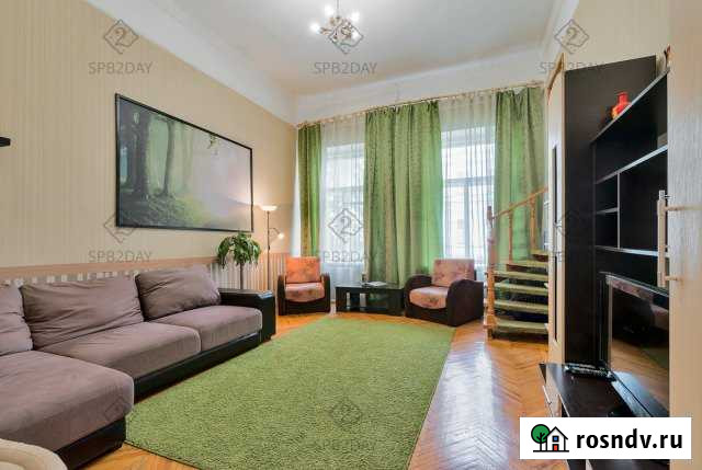 4-комнатная квартира, 110 м², 1/4 эт. в аренду посуточно в Санкт-Петербурге Санкт-Петербург - изображение 1