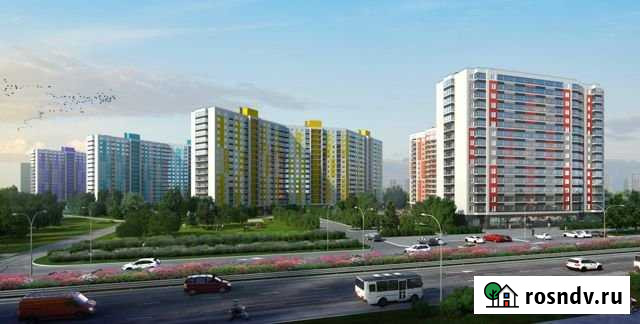 3-комнатная квартира, 60.6 м², 6/16 эт. на продажу в Мурино Мурино - изображение 1