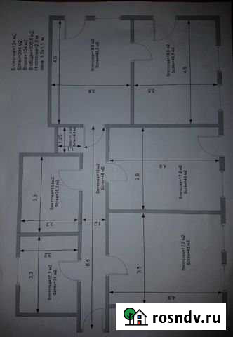 4-комнатная квартира, 104 м², 2/2 эт. на продажу в Альметьевске Альметьевск - изображение 1