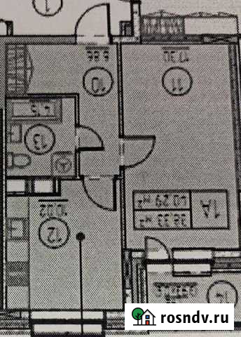 1-комнатная квартира, 42.3 м², 2/9 эт. на продажу в Сургуте Ханты-Мансийского АО Сургут - изображение 1