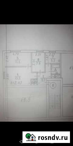 3-комнатная квартира, 51 м², 2/2 эт. на продажу в Называевске Называевск - изображение 1