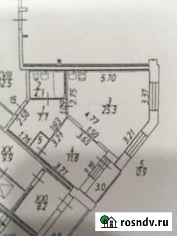 1-комнатная квартира, 49.8 м², 2/18 эт. на продажу в Пушкине Пушкин - изображение 1