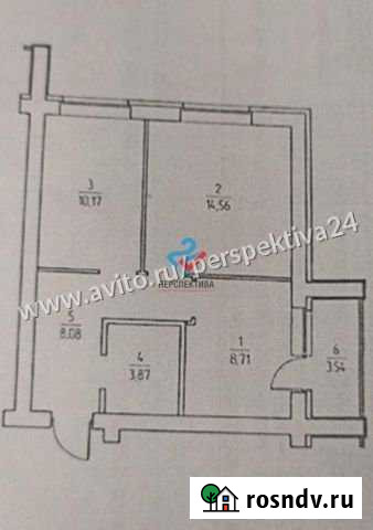 2-комнатная квартира, 47.2 м², 2/6 эт. на продажу в Верхних Татышлах Верхние Татышлы - изображение 1