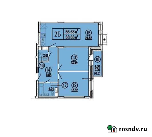2-комнатная квартира, 68.7 м², 4/6 эт. на продажу в Сургуте Ханты-Мансийского АО Сургут - изображение 1