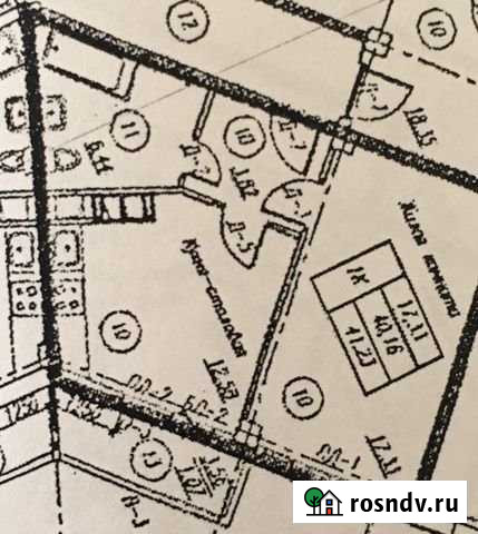 1-комнатная квартира, 40.7 м², 15/17 эт. на продажу в Чебоксарах Чебоксары - изображение 1