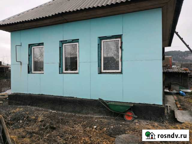 Дом 50 м² на участке 12 сот. на продажу в Калтане Калтан - изображение 1