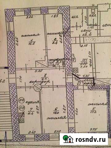 4-комнатная квартира, 78 м², 2/3 эт. на продажу в Нижнем Новгороде Нижний Новгород - изображение 1