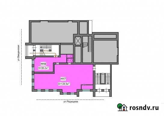 Коммерческое помещение в центре города, 164.5 кв.м. Рязань - изображение 1