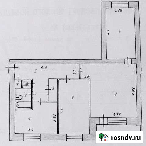 3-комнатная квартира, 67.2 м², 3/3 эт. на продажу в Новом Торъяле Новый Торъял - изображение 1