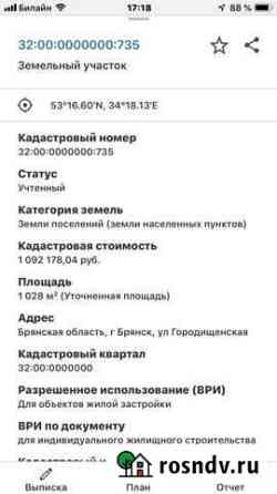 Участок ИЖС 22 сот. на продажу в Брянске Брянск