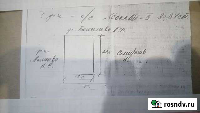 Участок СНТ, ДНП 3 сот. на продажу в Чкаловске Чкаловск - изображение 1
