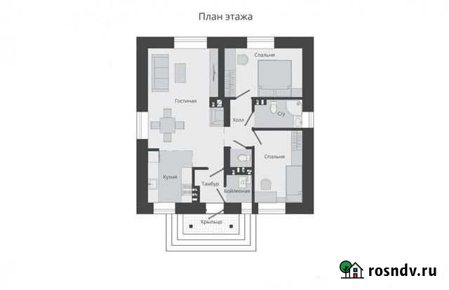 Дом 95 м² на участке 8.9 сот. на продажу в Марксе Маркс - изображение 1