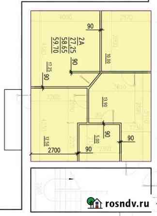 2-комнатная квартира, 59.7 м², 3/3 эт. на продажу в Лениногорске Лениногорск