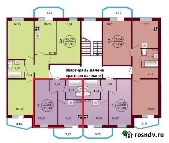 1-комнатная квартира, 35.6 м², 5/5 эт. на продажу в Данилове Данилов - изображение 1