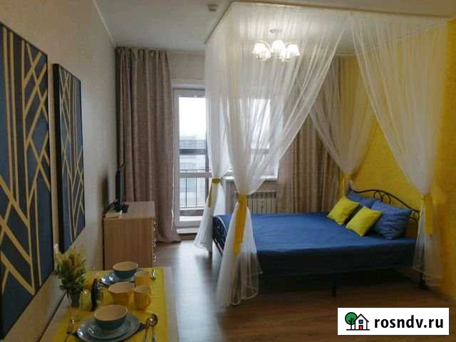 Квартира-студия, 28 м², 4/12 эт. в аренду посуточно в Иркутске Иркутск - изображение 1