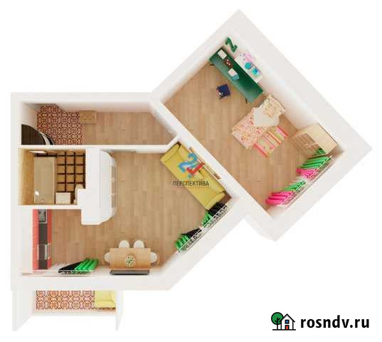 1-комнатная квартира, 46.8 м², 15/16 эт. на продажу в Ярославле Ярославль - изображение 1