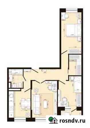 3-комнатная квартира, 71 м², 10/24 эт. на продажу в Нижнем Новгороде Нижний Новгород