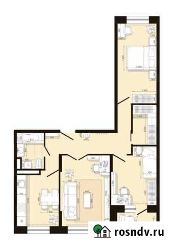 3-комнатная квартира, 71 м², 10/24 эт. на продажу в Нижнем Новгороде Нижний Новгород - изображение 1