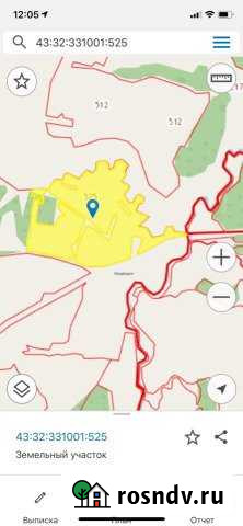 Участок СНТ, ДНП 8300 сот. на продажу в Куменах Кумены - изображение 1