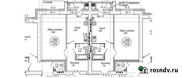 1-комнатная квартира, 48.4 м², 2/7 эт. на продажу в Йошкар-Оле Йошкар-Ола - изображение 1