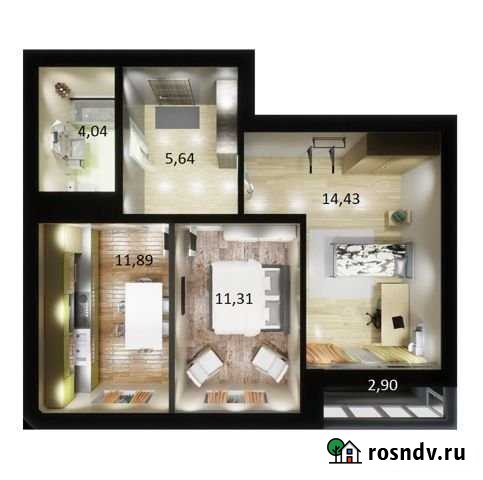 2-комнатная квартира, 50.2 м², 14/15 эт. на продажу в Твери Тверь - изображение 1