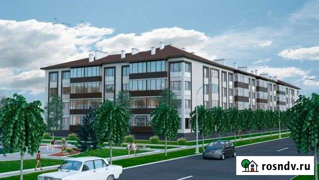 1-комнатная квартира, 34.9 м², 3/4 эт. на продажу в Нальчике Нальчик - изображение 1