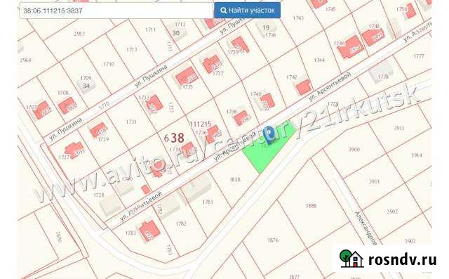 Участок ИЖС 7 сот. на продажу в Хомутово Иркутской области Хомутово - изображение 1