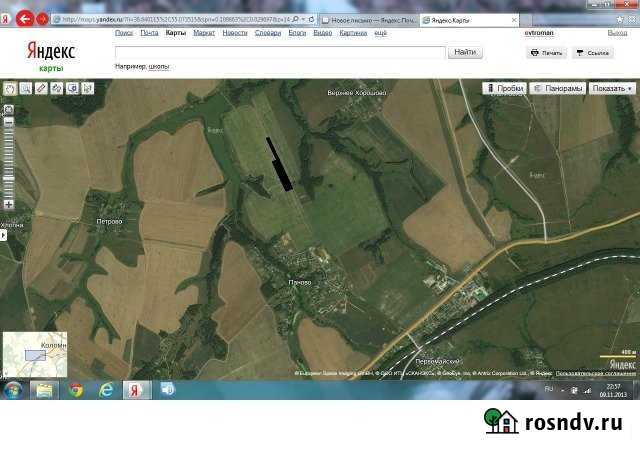 Участок СНТ, ДНП 346 сот. на продажу в Первомайском Московской области Первомайский - изображение 1